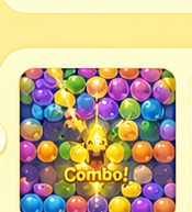 Bubble combo game art